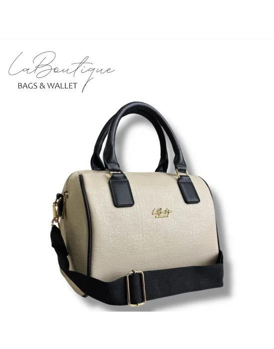 LB ÇANTA 2508 RUGAN BEJ/SİYAH