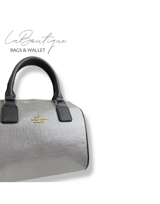 LB ÇANTA 2508 RUGAN GRİ SİYAH