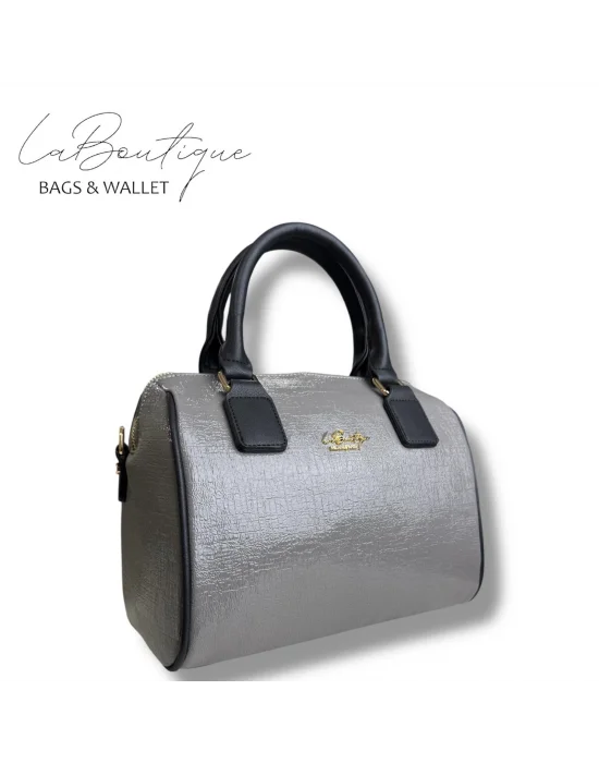 LB ÇANTA 2508 RUGAN GRİ SİYAH