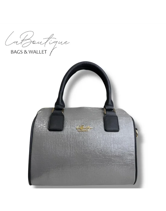 LB ÇANTA 2508 RUGAN GRİ SİYAH