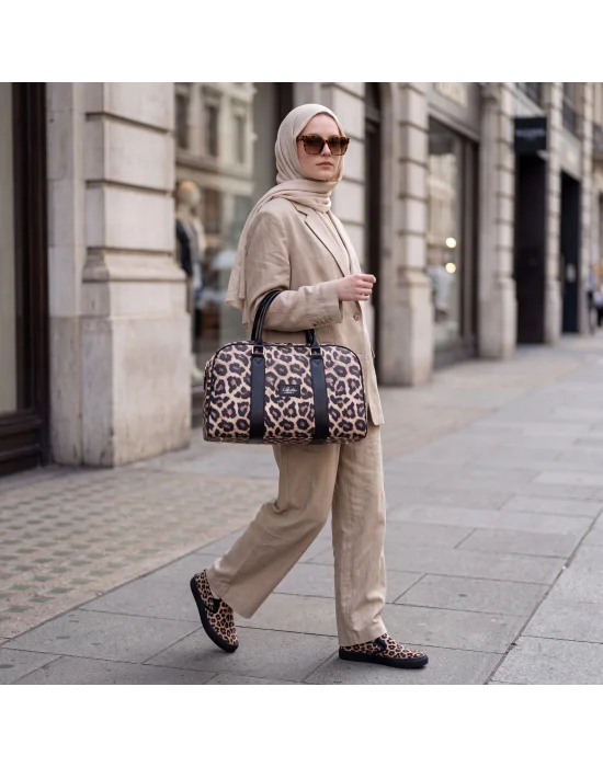 LB ÇANTA-3015 LEOPAR SEYAHAT ÇANTASI SŞ