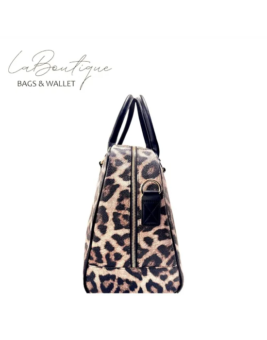 LB ÇANTA-3015 LEOPAR SEYAHAT ÇANTASI SŞ
