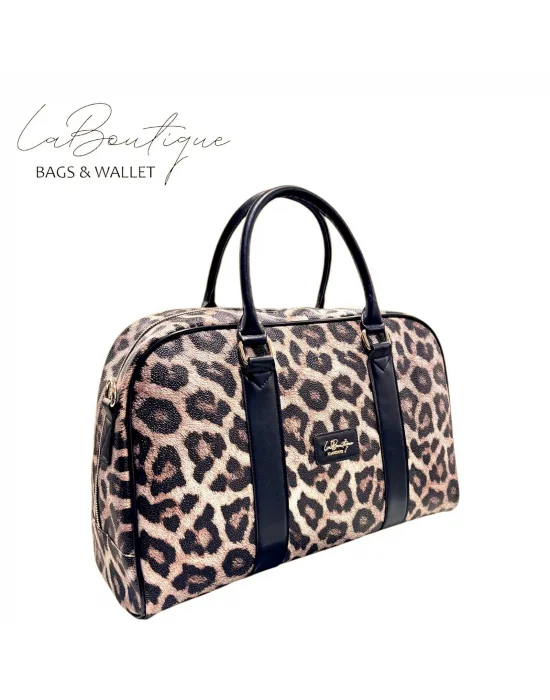 LB ÇANTA-3015 LEOPAR SEYAHAT ÇANTASI SŞ
