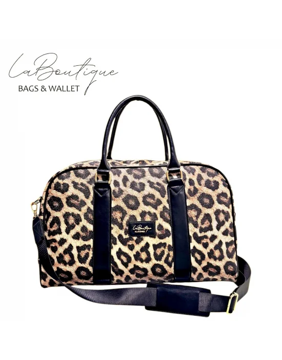 LB ÇANTA-3015 LEOPAR SEYAHAT ÇANTASI SŞ