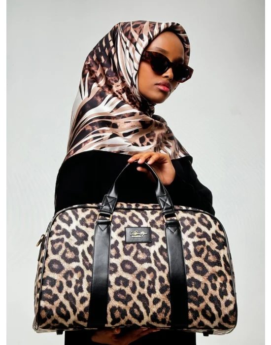 LB ÇANTA-3015 LEOPAR SEYAHAT ÇANTASI SŞ