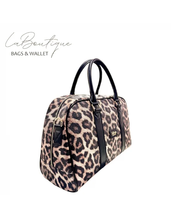 LB ÇANTA-3015 LEOPAR SEYAHAT ÇANTASI SŞ
