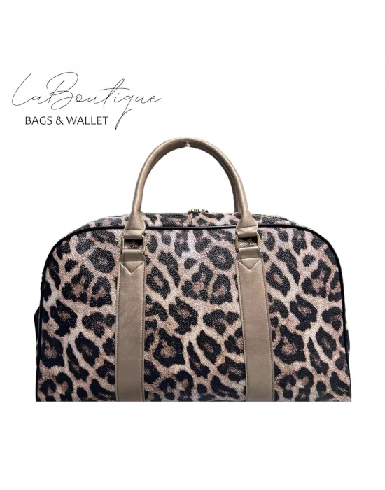 LB ÇANTA-3015 LEOPAR SEYAHAT ÇANTASI GŞ
