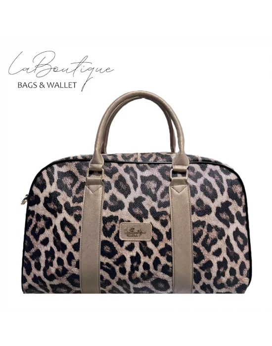 LB ÇANTA-3015 LEOPAR SEYAHAT ÇANTASI GŞ