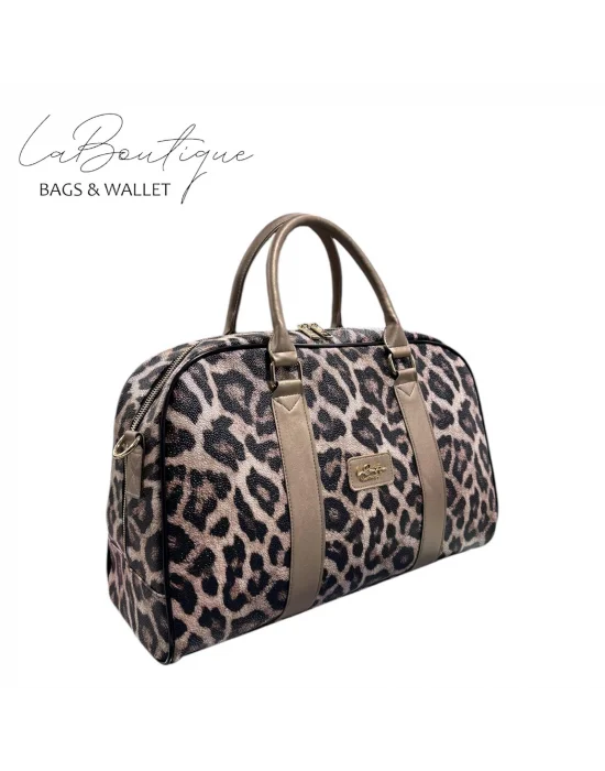 LB ÇANTA-3015 LEOPAR SEYAHAT ÇANTASI GŞ