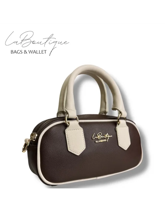 LB ÇANTA 6118 ACI KAHVE/KREM