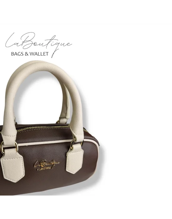 LB ÇANTA 6118 ACI KAHVE/KREM