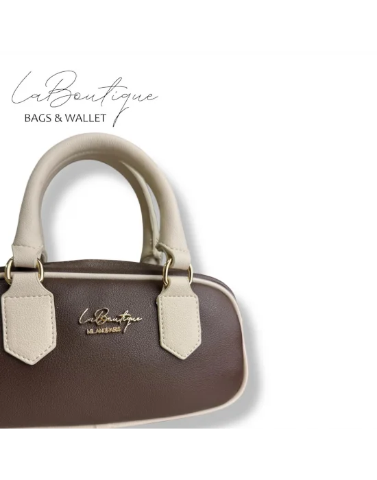 LB ÇANTA 6118 ACI KAHVE/KREM