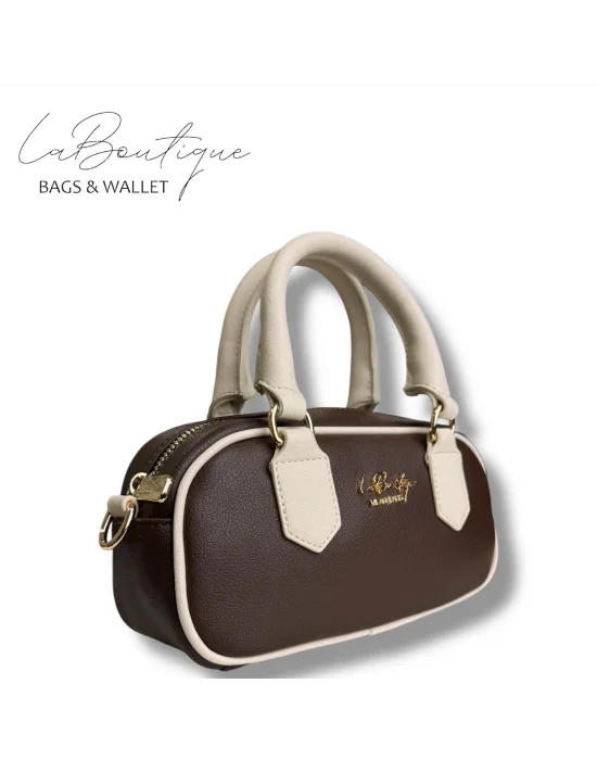LB ÇANTA 6118 ACI KAHVE/KREM