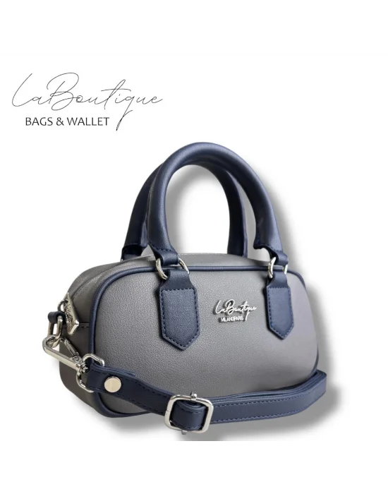 LB ÇANTA 6118 GRİ/LACİVERT