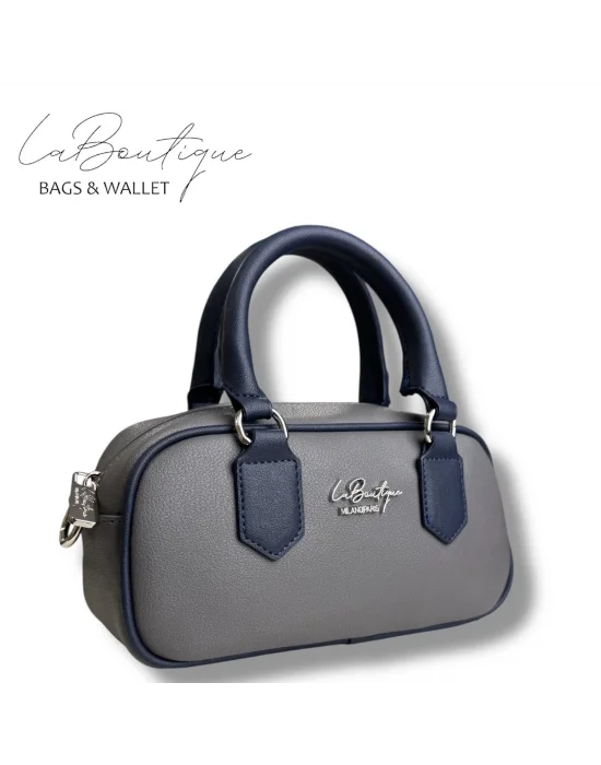 LB ÇANTA 6118 GRİ/LACİVERT