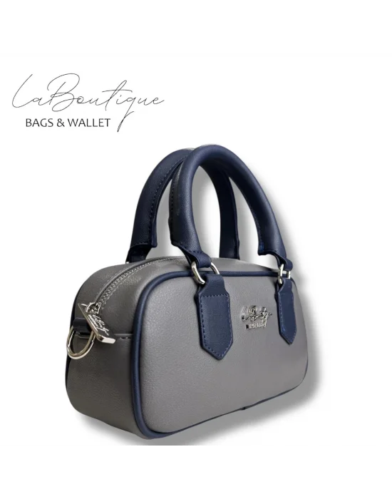 LB ÇANTA 6118 GRİ/LACİVERT