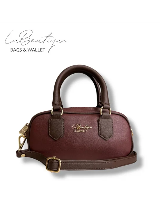 LB ÇANTA 6118 VİŞNE/KAHVE