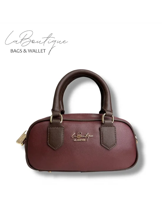 LB ÇANTA 6118 VİŞNE/KAHVE