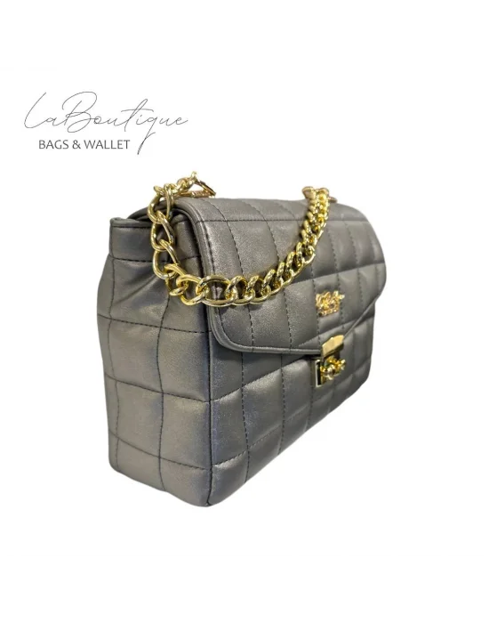 LB ÇANTA 9807 GÜMÜŞ