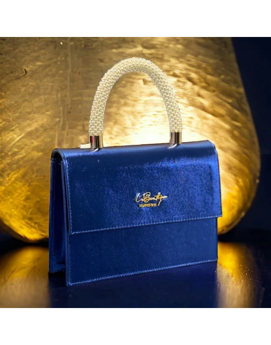 LB ÇANTA 7134 İNCİLİ/ABİYE SAKS