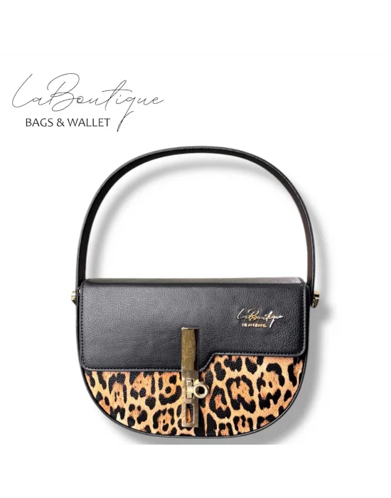 LB ÇANTA 2617 LEOPAR KAHVE