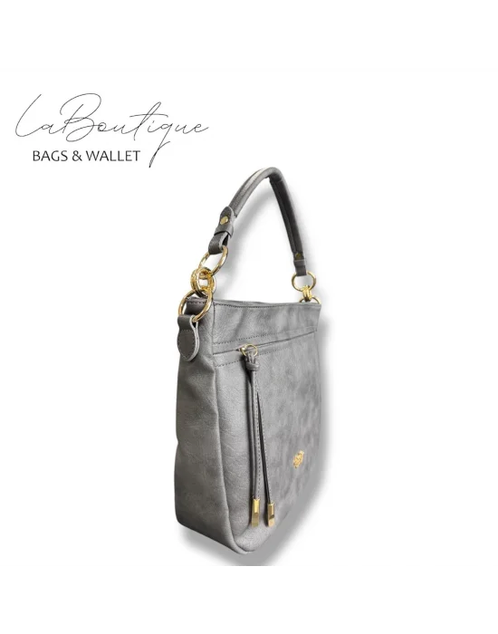 LB ÇANTA 9018 GRİ