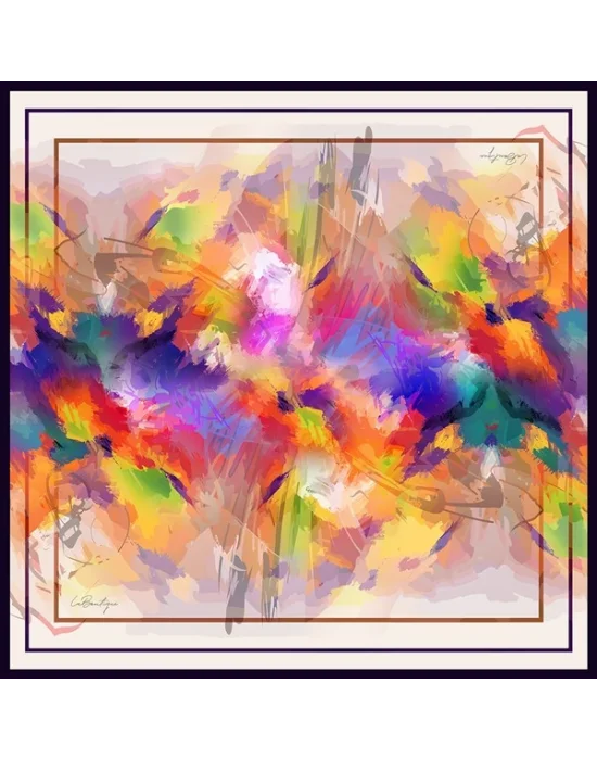 ÖZEL SERİ EŞARP 2151-01 90X90