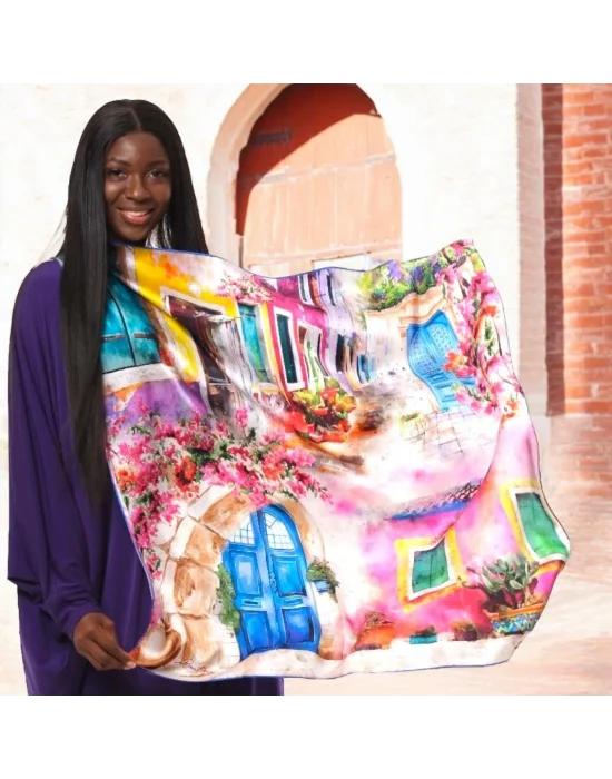 GÜZ | YAZ SERİNLİĞİ EŞARP 2172-01 90X90