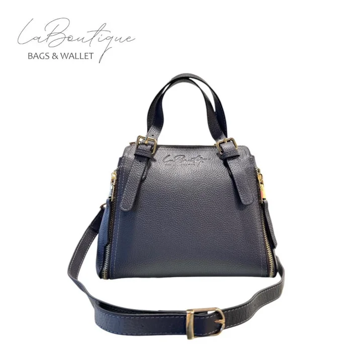 %100 DERİ LB ÇANTA D-2002-ANTRASİT