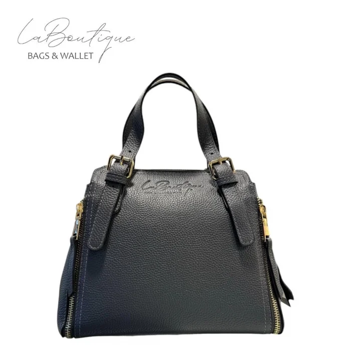 %100 DERİ LB ÇANTA D-2002-ANTRASİT