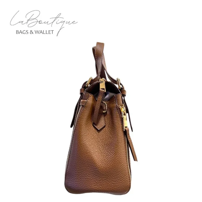 %100 DERİ LB ÇANTA D-2002-KAHVE