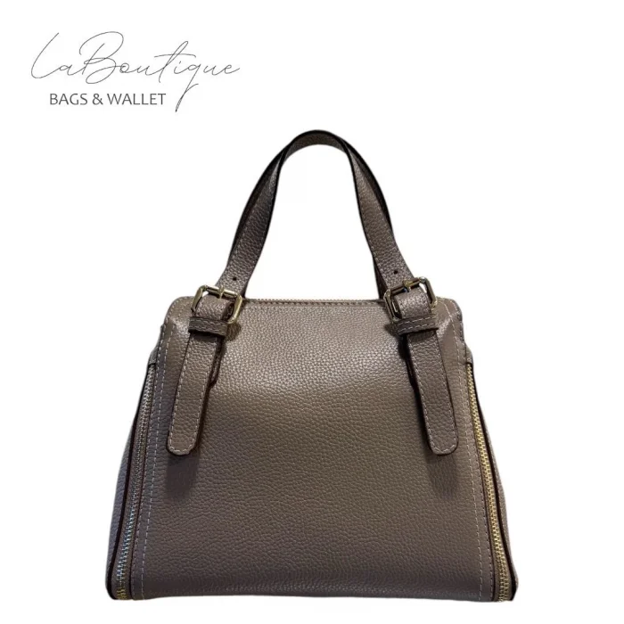 %100 DERİ LB ÇANTA D-2002-VİZON