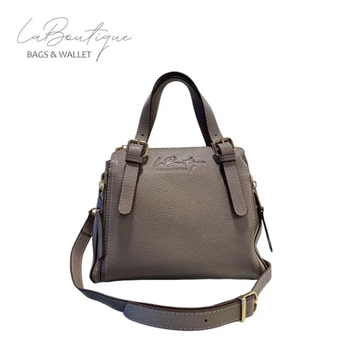 %100 DERİ LB ÇANTA D-2002-VİZON