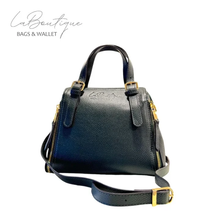 %100 DERİ LB ÇANTA D-2002-ZÜMRÜT