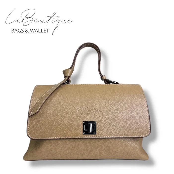 %100 DERİ LB ÇANTA D-2200 BİSKÜVİ