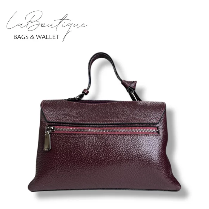 %100 DERİ LB ÇANTA D-2200 BORDO