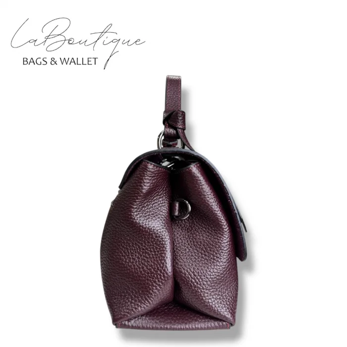 %100 DERİ LB ÇANTA D-2200 BORDO