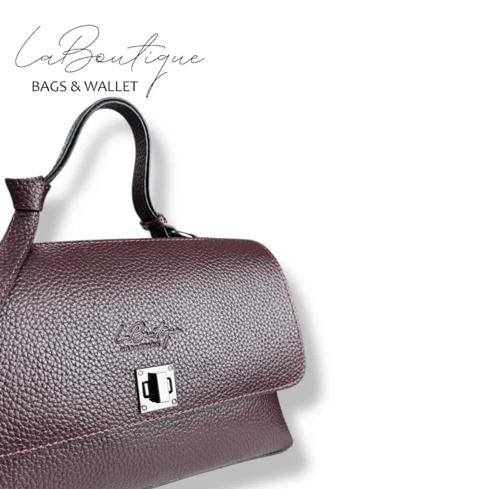 %100 DERİ LB ÇANTA D-2200 BORDO