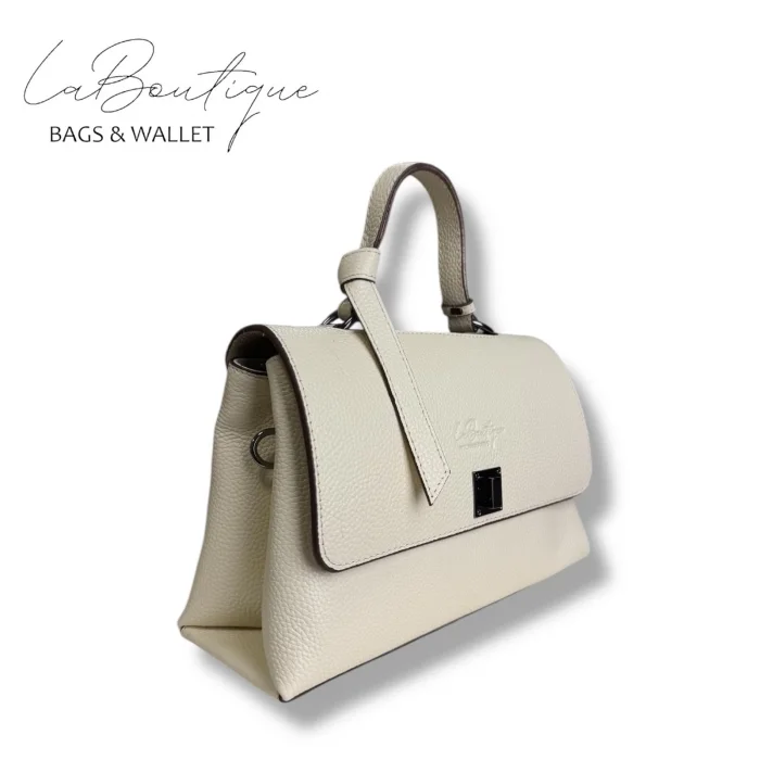 %100 DERİ LB ÇANTA D-2200 KREM