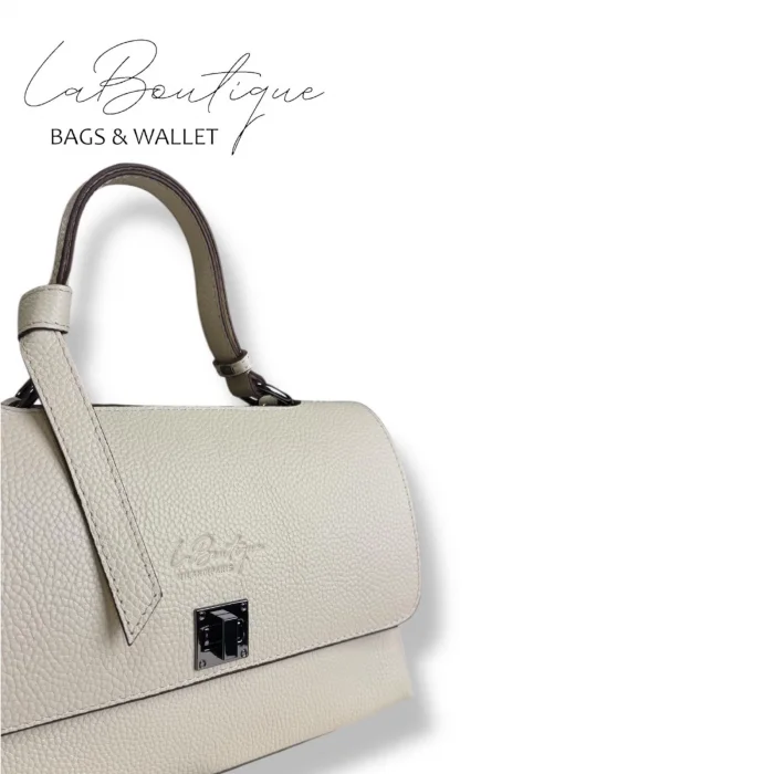 %100 DERİ LB ÇANTA D-2200 KREM