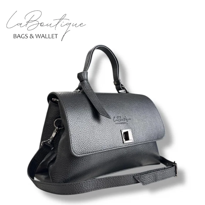 %100 DERİ LB ÇANTA D-2200 SİYAH