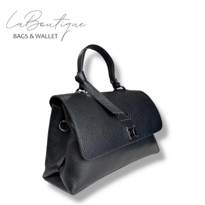 %100 DERİ LB ÇANTA D-2200 SİYAH
