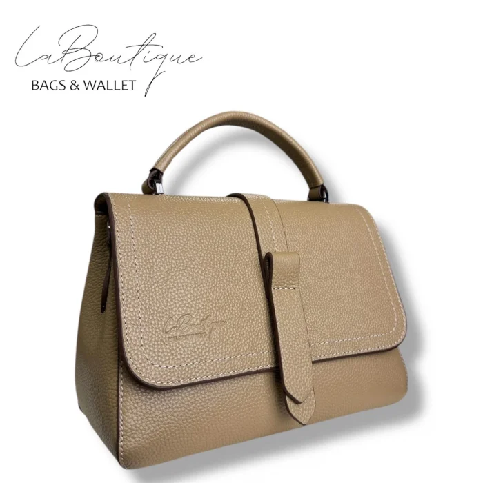 %100 DERİ LB ÇANTA D-2300 BİSKÜVİ