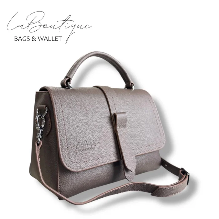 %100 DERİ LB ÇANTA D-2300 KAHVE