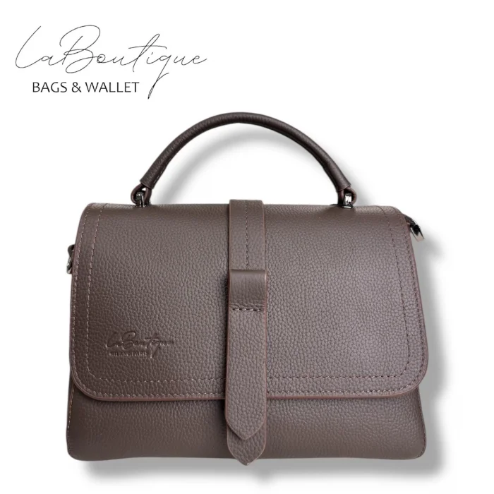 %100 DERİ LB ÇANTA D-2300 KAHVE