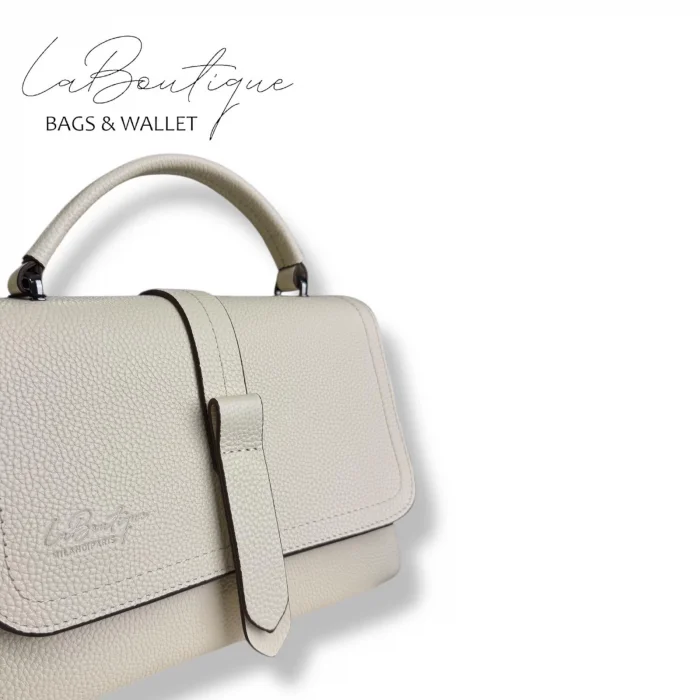 %100 DERİ LB ÇANTA D-2300 KREM