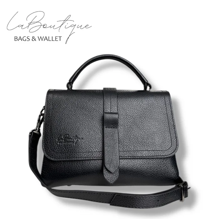 %100 DERİ LB ÇANTA D-2300 SİYAH