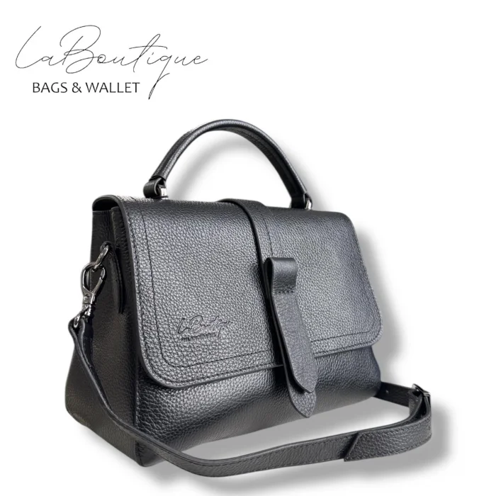 %100 DERİ LB ÇANTA D-2300 SİYAH