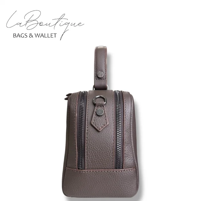 %100 DERİ LB ÇANTA D-2500 KAHVE