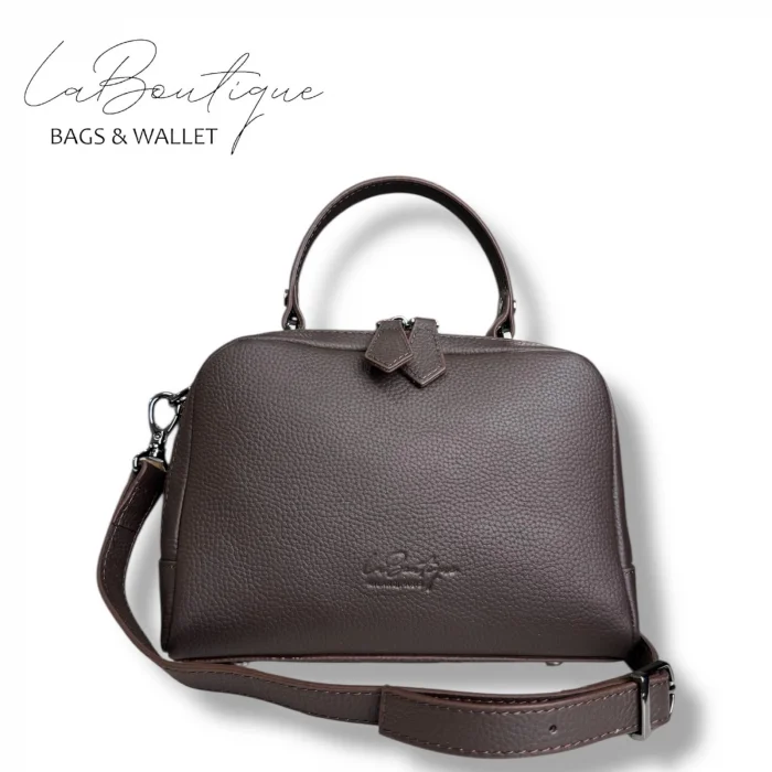 %100 DERİ LB ÇANTA D-2500 KAHVE